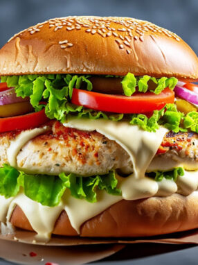 Baked-Mozzarella-Chicken-Burger768x500