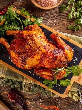 roasted chicken recipe featured image oven roasted