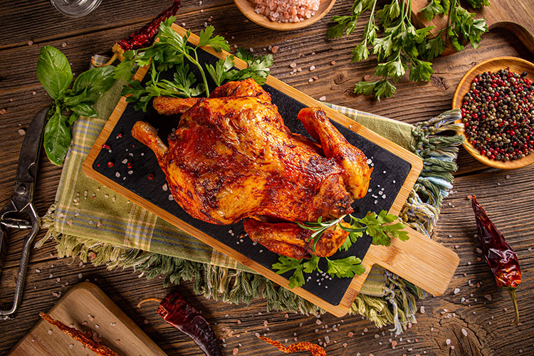 Roast the Most Delicious Roasted Chicken Recipe 2 roasted chicken recipe featured image oven roasted
