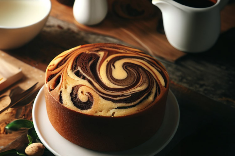 Best Chocolate Marble Cake Ever: A Delicious and Easy Marble Cake Recipe 4 chocolate vanilla marble bundt cake image4