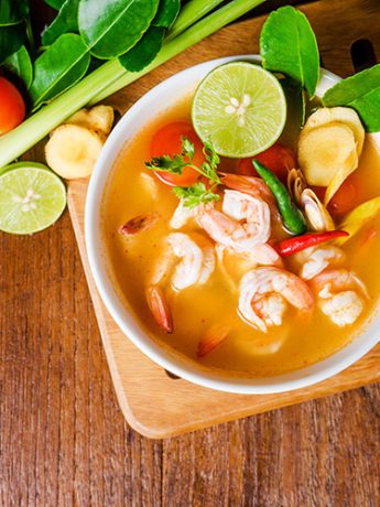 Unleash the Flavors: Authentic Tom Yum Goong Thai Soup Recipe 3 Thai soup Tom Yum Goong (Hot and Sour Shrimp Soup)1
